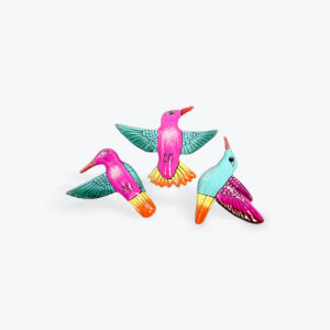 Brilliant Ceramic Hummingbird L 7.5" H 6"