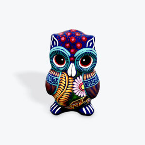 Clay Guerrero Mate Owl L 4in H 8in
