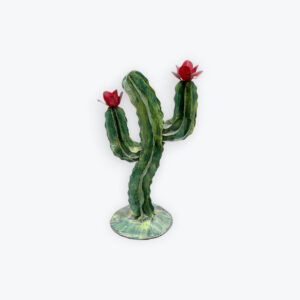 2' Borracho Saguaro Painted yard art
