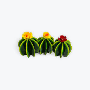 Medium Barrel Cactus yard art