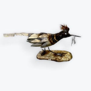Roadrunner Running With Lizard