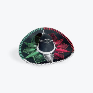 Tricolor sombrero charro hat