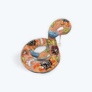 24'' Talavera Clay Rattle Snake