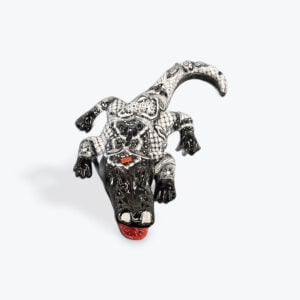 Talavera Clay Crocodile L 23" , H 5"