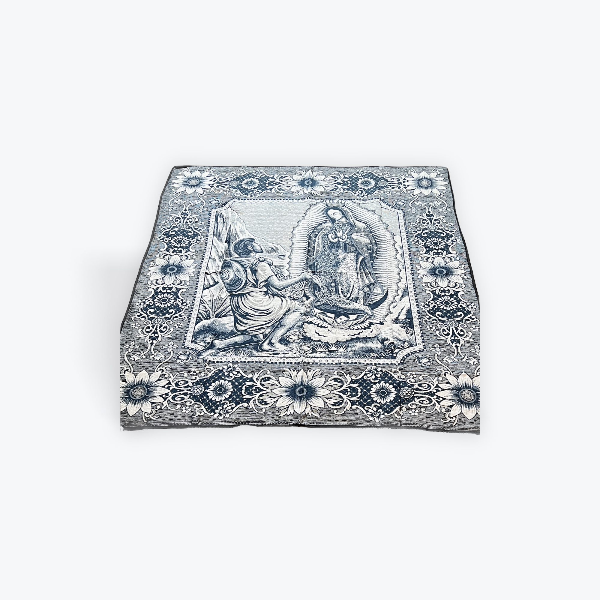 Queen Guadalupe Bed Spread Blanket 92in x 77in – Xicali Imports