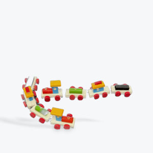 Wooden Mobile Train 13in x 2in