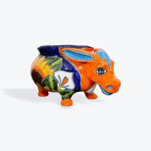 Talavera Donkey Planter L 17in H 10in