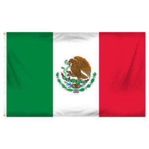 3ft x 5ft Mexico Flag
