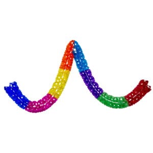 Multicolor Garland Papel Picado