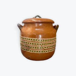 Clay pot for beans 9in x 9in