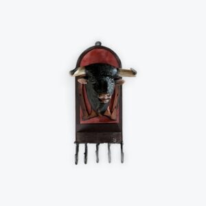 Bull head lydia key holder 10in x 4in