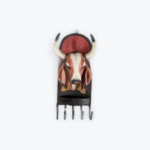 Bull head cebu key holder 10in x 4in