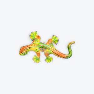 Fine decorated salamander 12.5in x 7in
