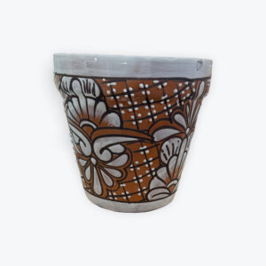 Talavera conic plnaters set of 3