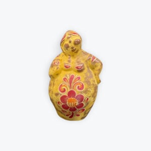 Standing gorda clay figure 12in x 6in