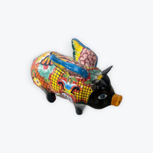 Talavera Pig with wings