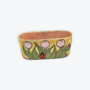 Medium Isabel cruz talavera craddle planter 5in x 11.5in