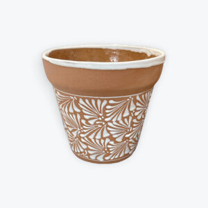Small talavera espiga conic planters 9in x 9in