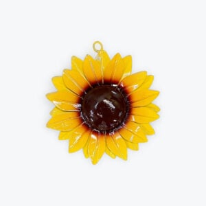Wall hanging single sunflower