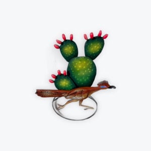 metal resin table top road runner