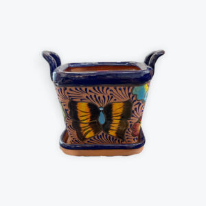Talavera basket with plant tray