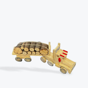 kids Wooden Mobile Semi Truck