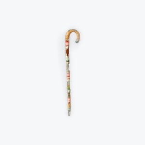 Hand Carved Wooden Walking Stick 35in x 1in
