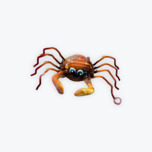 Mini Metal Decorative Crab L 6" W 4" H 2"