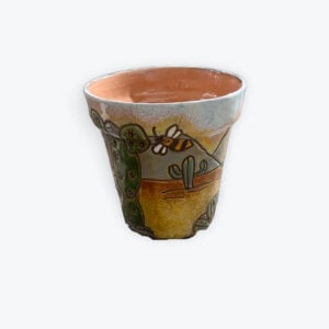 Isabel Cruz conic planter