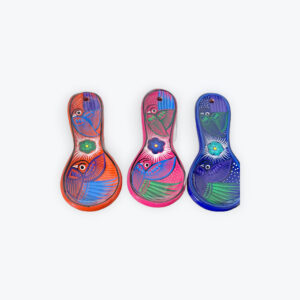 Clay Guerrero Assorted Colors Spoon Holder 10in x 4in
