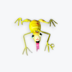 Metal Decorative Frog