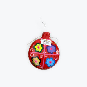 Flat Sphere Ornament 3in x 3in