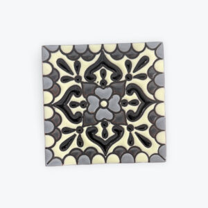 Embossed talavera tile 4in x 4in
